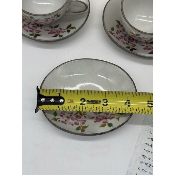 Tea Cup China Set Of 5 Cups New In Box Tea Party Set - Picture 4 of 7